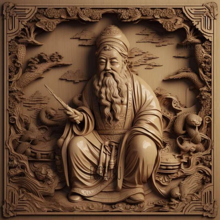 hu tao 3d model 4 stl model for CNC